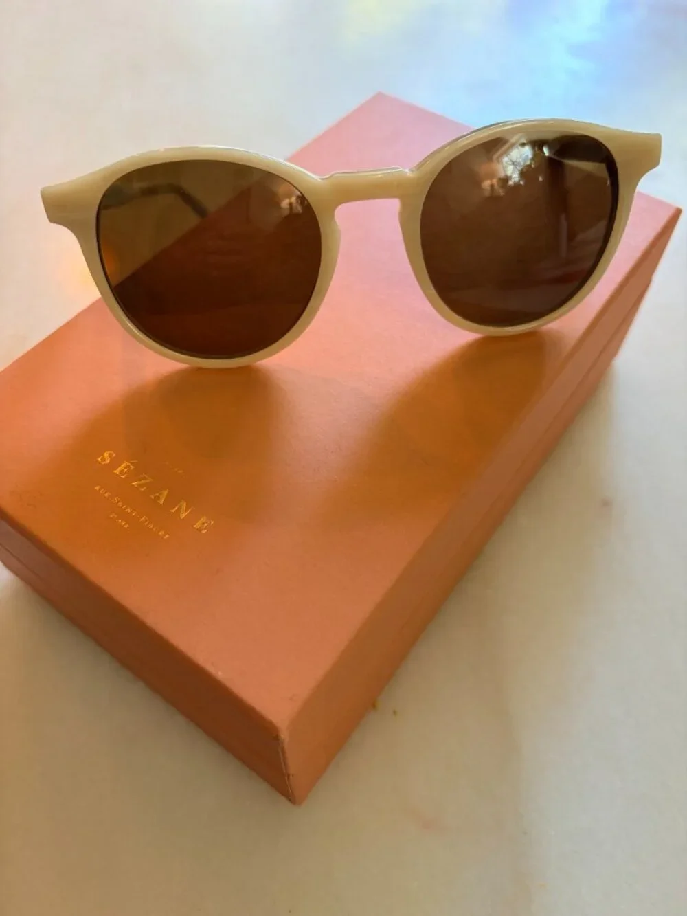 Sézane Wayfarer Tinted Sunglasses